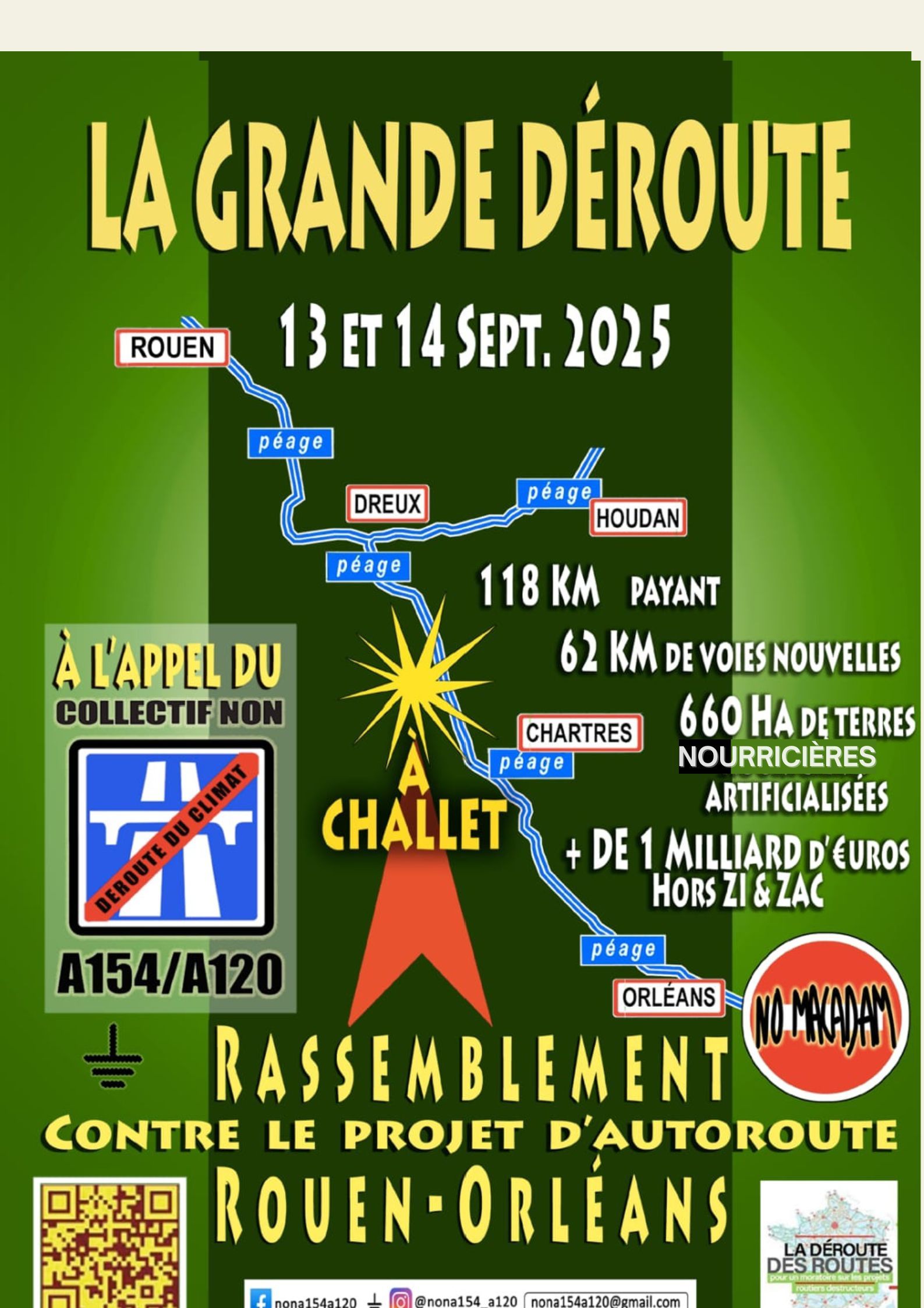 La route en déroute