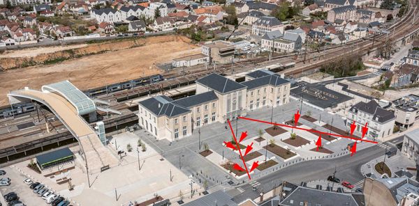 Du beau ou du moche (7) : le Parvis de la gare ou l'art du foirage de projet