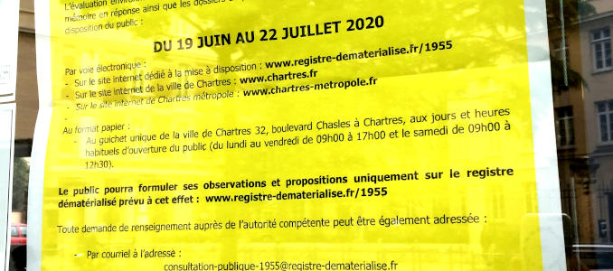"Un avis de participation citoyenne" pour le Zénith de Chartres